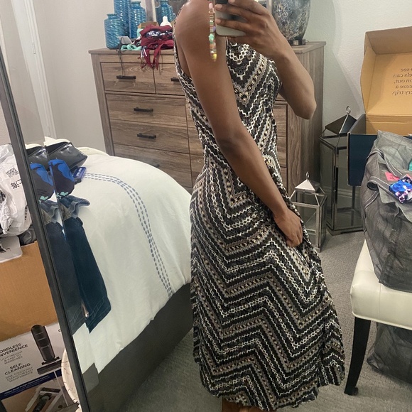 Agnes & Dora | Size X-Small | Printed Sleveless Maxi Dress - Picture 2 of 2